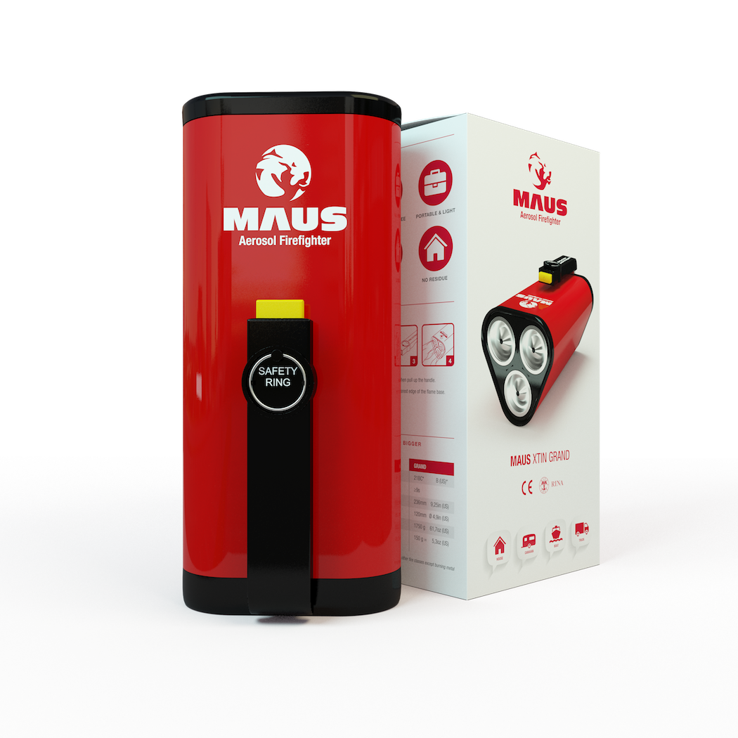 MAUS Brandsläckare Xtin Grand