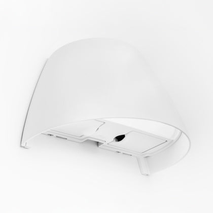 Väggarmatur Smart med uttag Vit