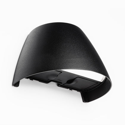 Väggarmatur Smart med uttag Svart