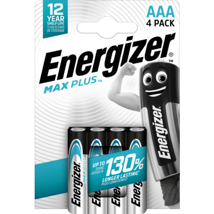 Energizer Max Plus Pro AAA batterier 4-pack