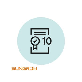 Montagesystem - WE 10 Sungrow for SG250HX