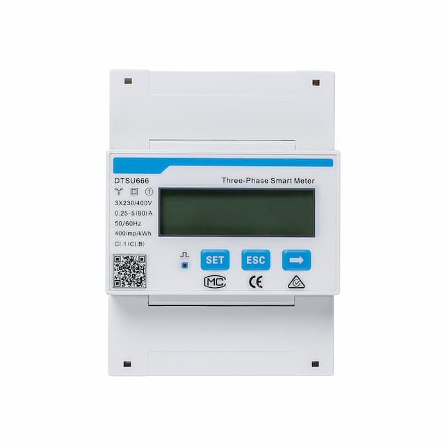 Elmätare - Sungrow Meter 3~ DTSU666 up to 80A