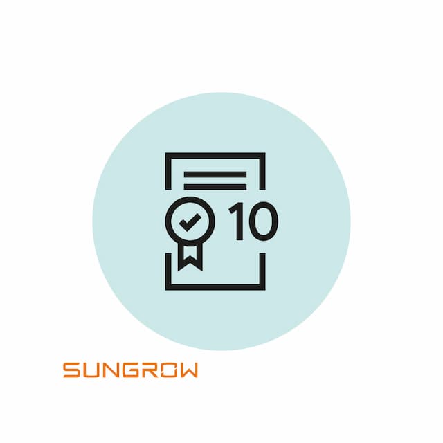 Montagesystem - WE 10 Sungrow for SG40CX