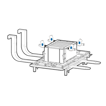 Monteringsfäste - Huawei Battery Installation Tray